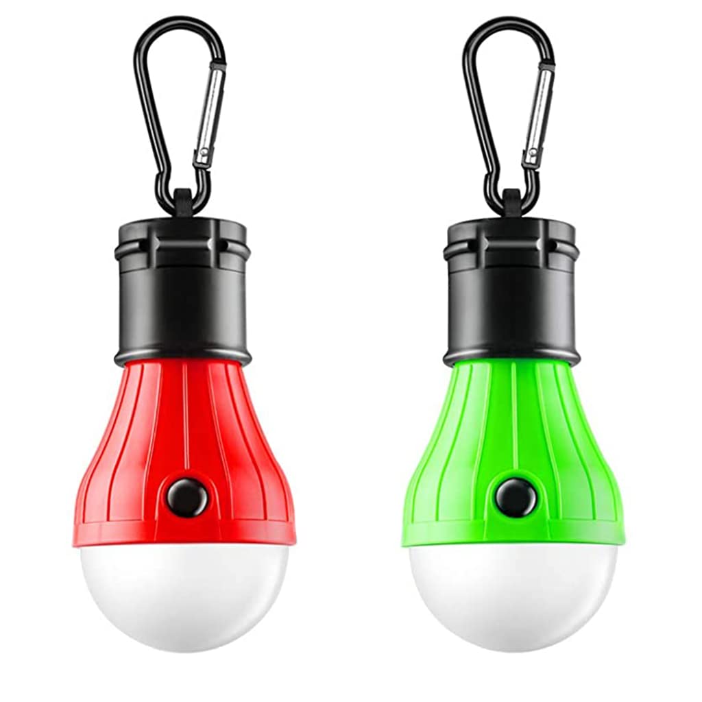 Proberos 2pack Camp Light with Carabiner, Battery LED Light Portable Lamp Emergency Lights for Camping Hiking Outdoor Home, Battery Powered(Battery Not Included) Proberos 2pack Camp Light with Carabiner, Battery LED Light Portable Lamp Emergency Lights for Camping Hiking Outdoor Home, Battery Powered(Battery Not Included)